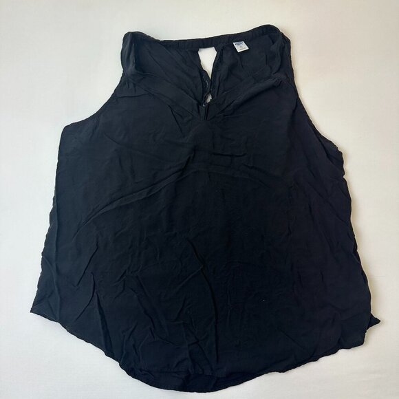 Old Navy Tank Top Womens XL Sleeveless Blouse Keyhole Back Summer Lightweight - Picture 1 of 10
